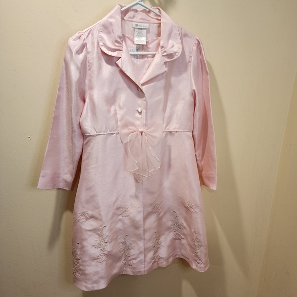 BONNIE JEAN Girls Pink Homecoming Girls Dress with over blazer size 16 - Picture 6 of 13